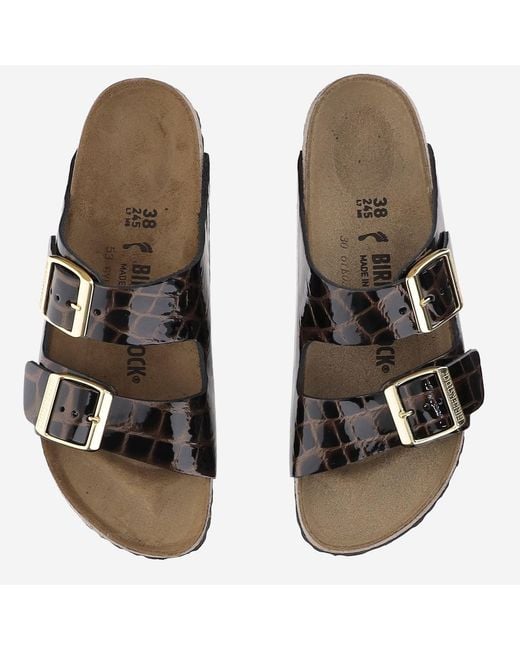 Birkenstock Brown Leather Sandals Arizona