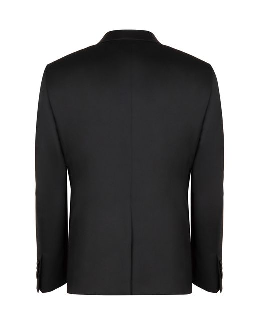 Tagliatore Black Three-Piece Wool Suit for men