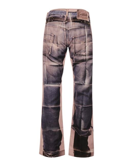 Acne Gray Denim Jeans for men