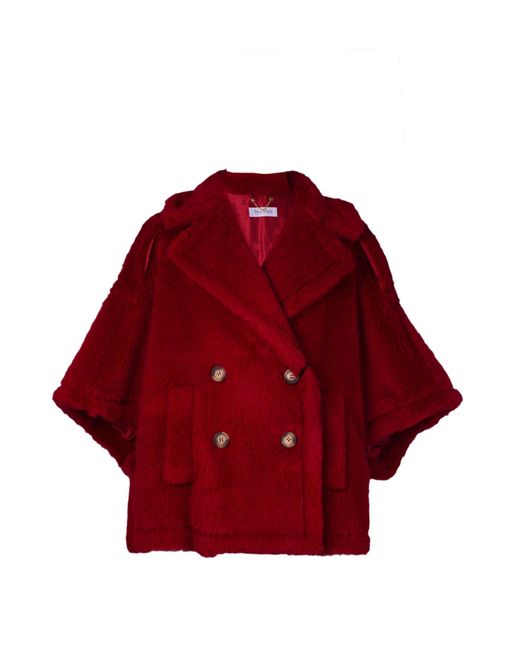 Max Mara Red Puffer Jacket