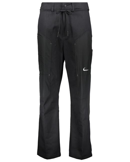 Off-White c/o Virgil Abloh Black Nike X Off- Techno Fabric Track Pants for men