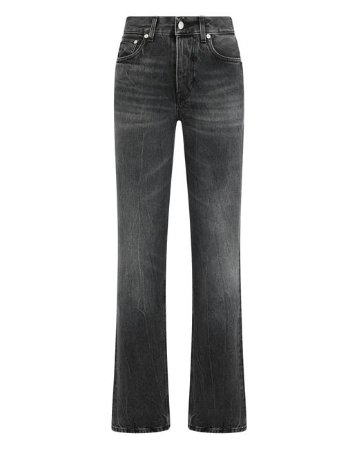 Haikure Gray Straight Jeans Organic Cotton Straight-Leg