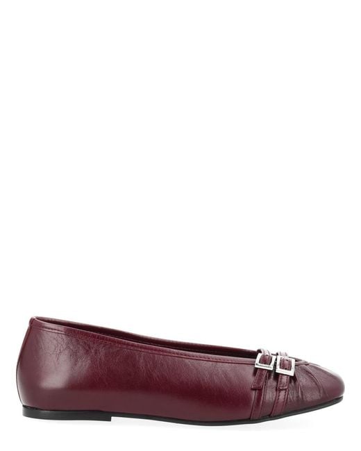 Alohas Purple Ballerina Cendana Goat Leather Shoe