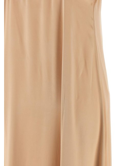 Ferragamo Natural Viscose Dress Dresses