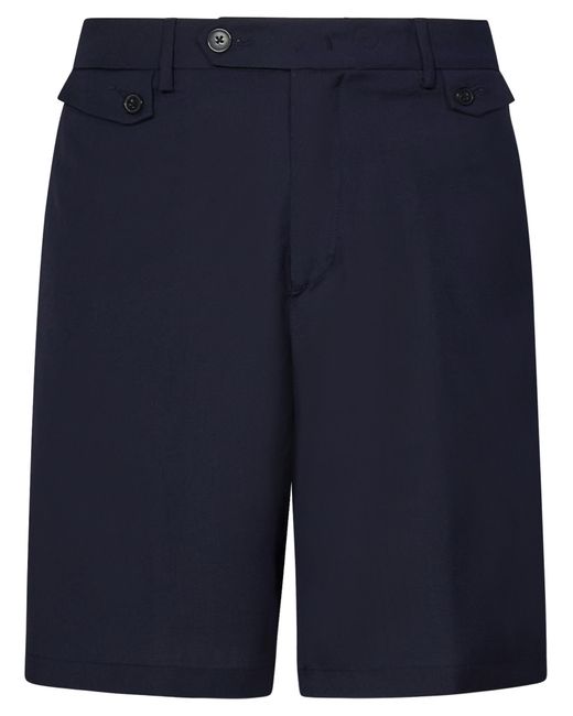 Low Brand Blue Cooper Pocket Shorts for men
