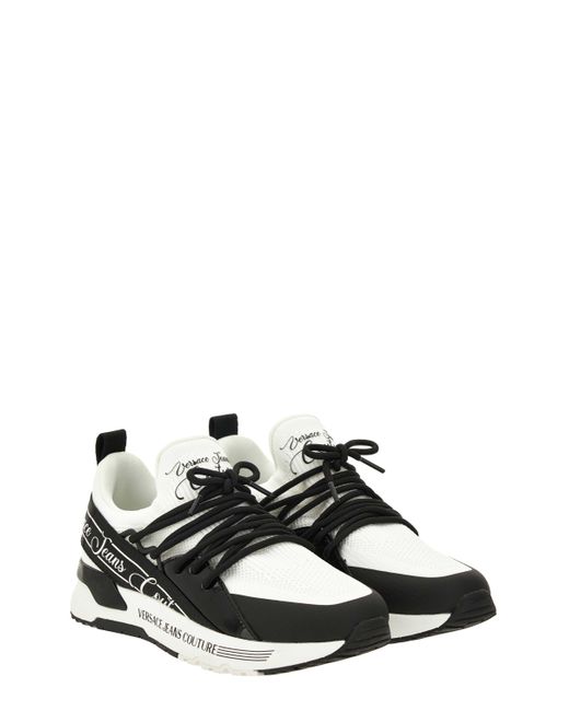 Versace Black Jeans Couture Sneakers