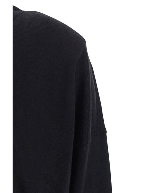 P.A.R.O.S.H. Black Dress With Boat Neck