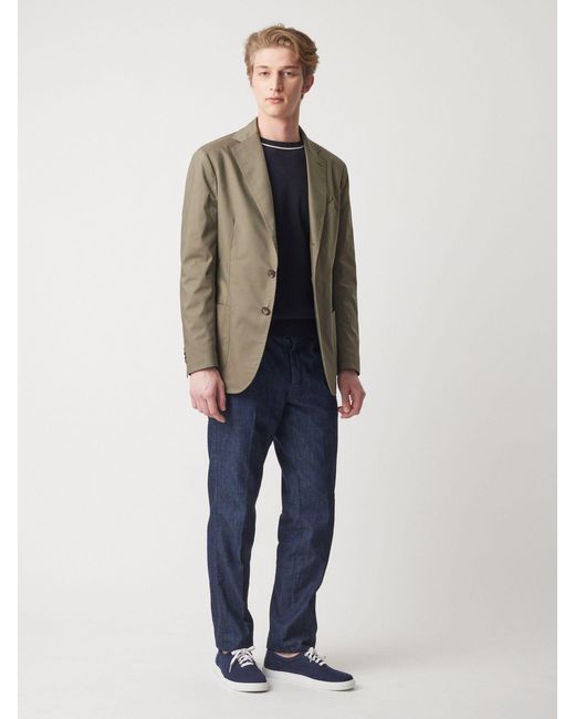 Doppiaa Green Aalfio Blazer for men