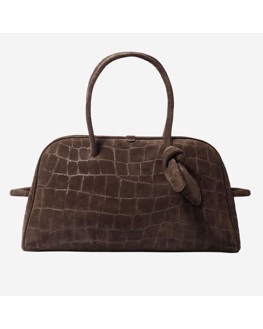 Jacquemus Brown Tourism Bowling Bag