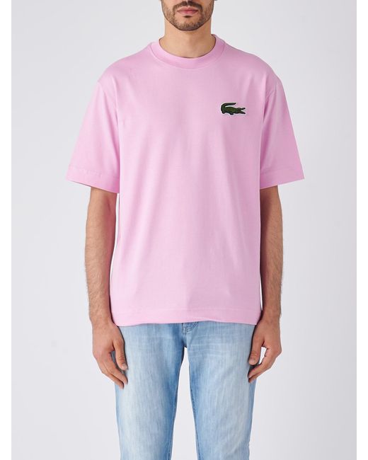 Lacoste Pink T-Shirt T-Shirt for men
