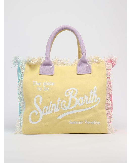 Mc2 Saint Barth Yellow Vanity Shoulder Bag