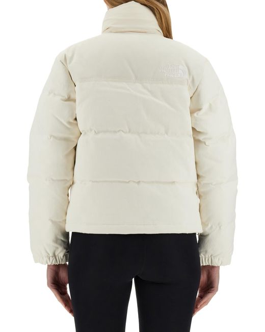 The North Face White Jacket With Logo