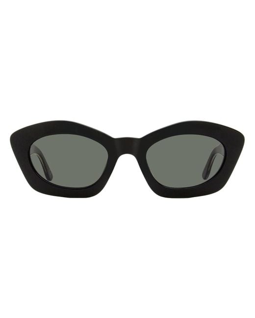 Marni Black Cat Eye Sunglasses Kea Island Ews 53Mm Plastic (Acetate)