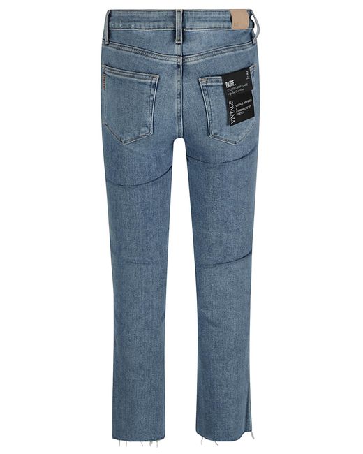 PAIGE Blue Flared Skinny Jeans