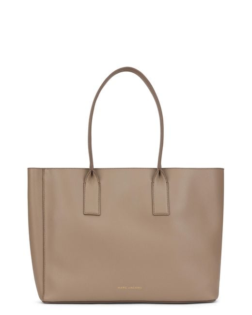 Marc Jacobs Natural Tote Bag Pop J Work Cow Hide