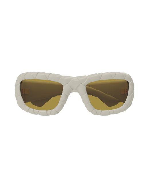 Bottega Veneta Green Bv1303S Linea Unapologetic 006 Sunglasses