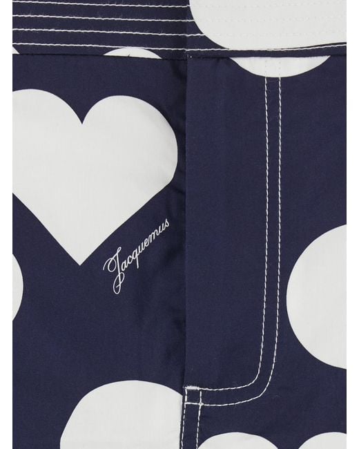 Jacquemus Blue Skirt La Jupe Cabana Cotton