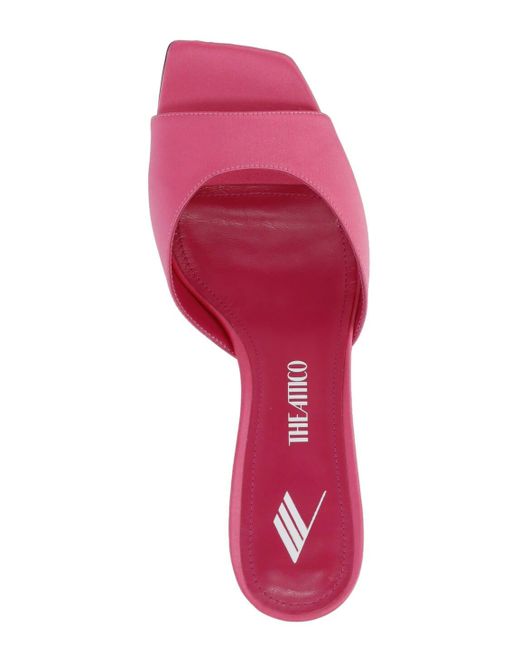 the attico devon mule pink