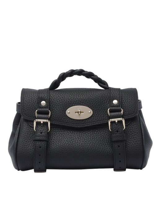 Mulberry Black Mini Alexa Handbag