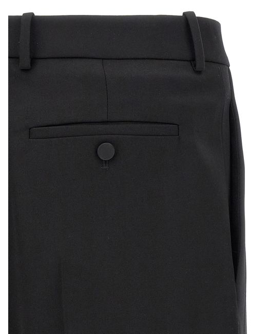 Saint Laurent Black Tuxedo Pants for men