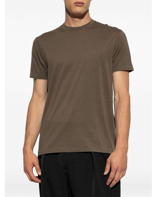 Tom Ford Black T-Shirt Lyocell T-Shirts for men