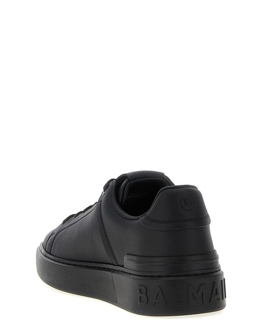 Balmain Black 'B-Court' Sneakers for men