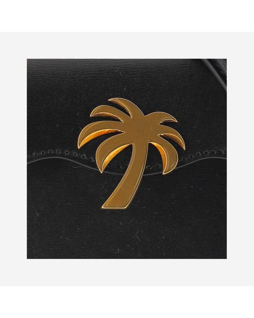 Palm Angels Black Palm Beach Bag