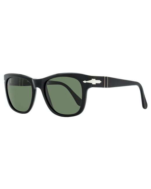 Persol Green Large Square Sunglasses Po3313S 95-31 55Mm Plastic (Acetate)