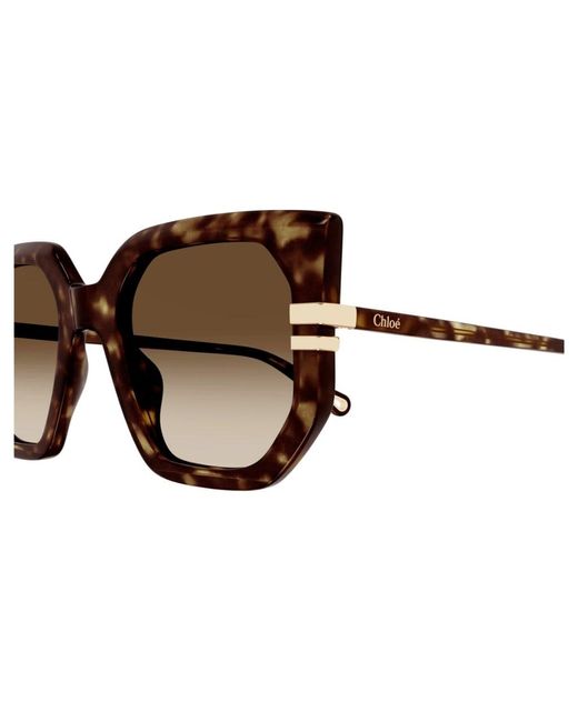 Chloé Brown Ch0240S 002 Sunglasses