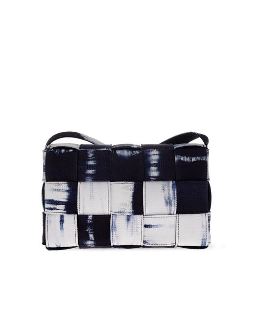 Bottega Veneta Blue Cassette Shoulder Bag for men