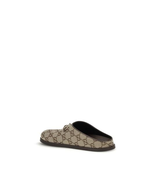 Gucci Natural Rubber Mules