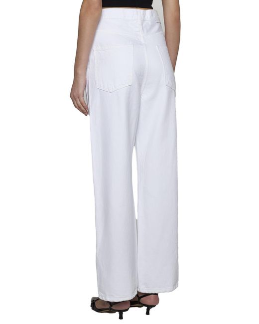 Wardrobe NYC White Jeans