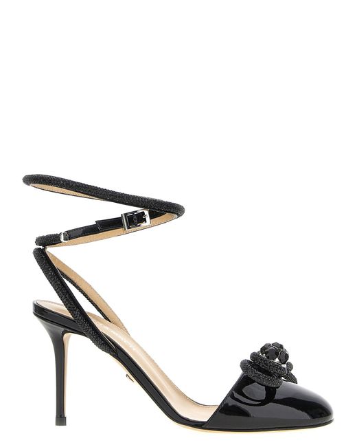 Mach &amp; Mach Black Double Bow Pumps
