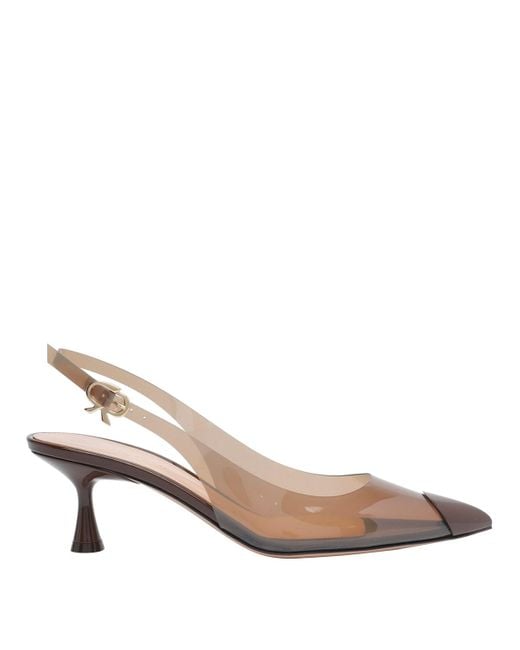 Gianvito Rossi Brown With Heel