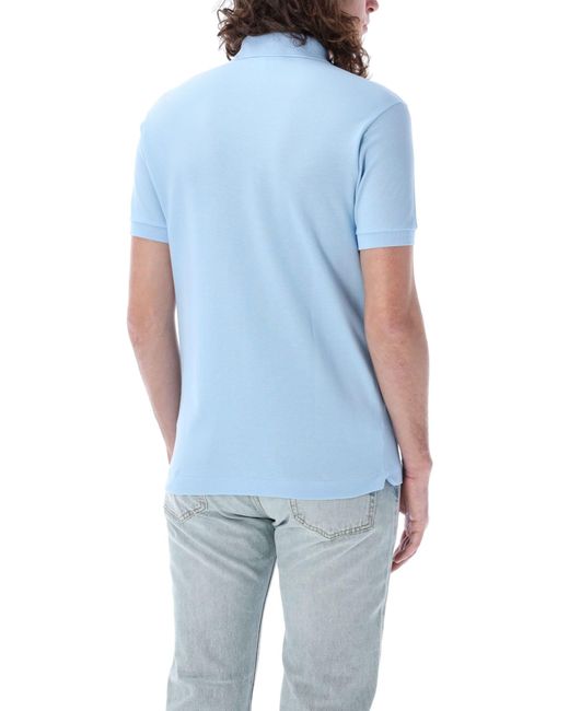 Lacoste Blue Classic Fit Polo Shirt for men