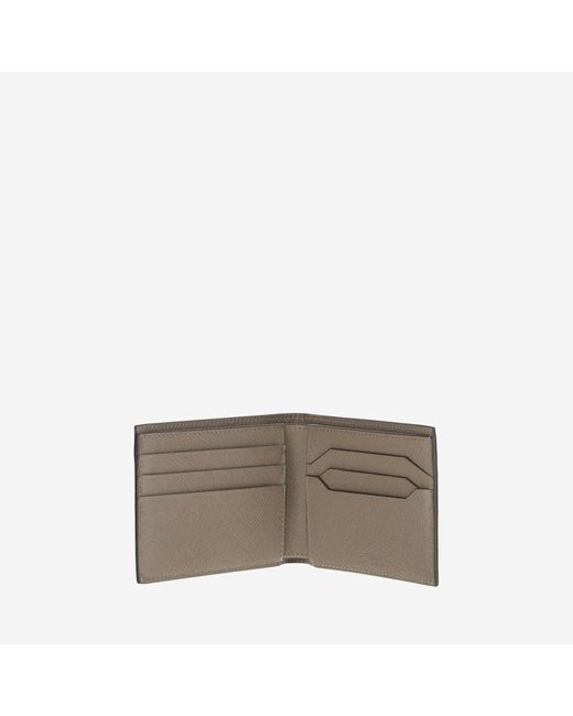 Montblanc Gray Wallet 6 Compartments Sartorial for men