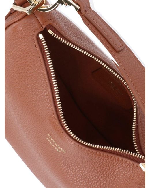 Ferragamo Multicolor North-South Mini Hobo Bag