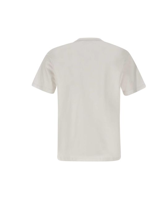 Peuterey White Cleats Mer Cotton T-Shirt for men