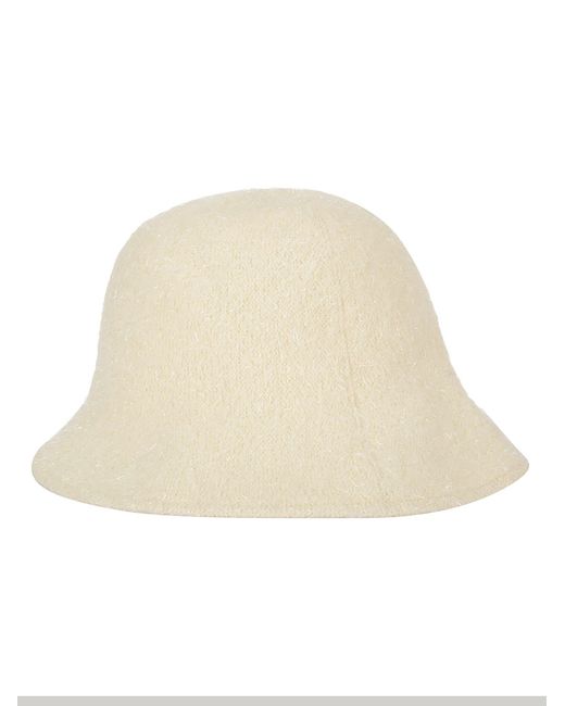CFCL Natural Mesh Knit Luxe Asymmetric Hat