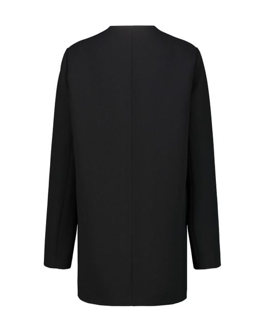 Khaite Black Aleena Minidress
