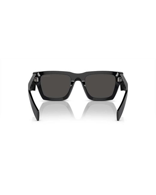 Prada Gray Square-frame Sunglasses for men