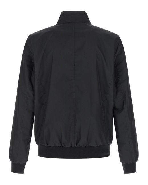 Moorer Blue Manetti-Wk Bomber Jacket for men