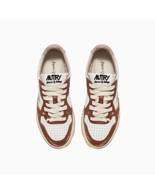 Autry Natural Super Vintage Low Sneakers Avlw Cl01