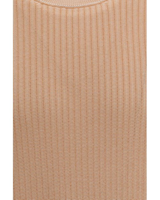 Piacenza Cashmere Natural Cotton And Silk Blend Sweater Cotton for men