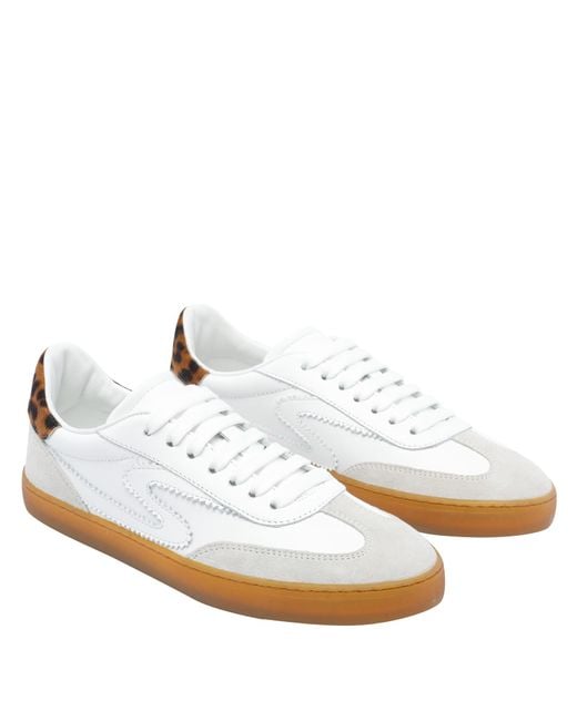 Stuart Weitzman White Sw Runaround Sneakers