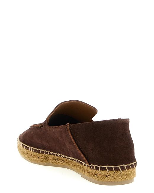 Tom Ford Brown 'Finn' Espadrilles for men