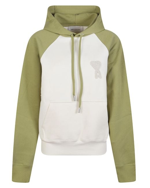 AMI Green Sweaters Cotton