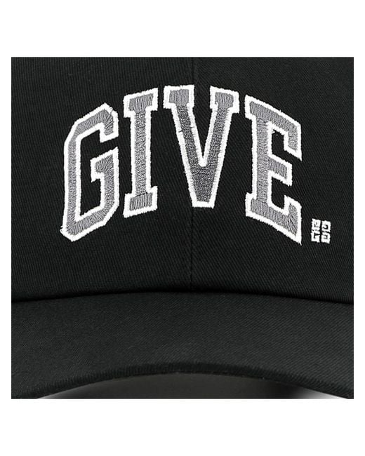 Givenchy Black Hat Cotton