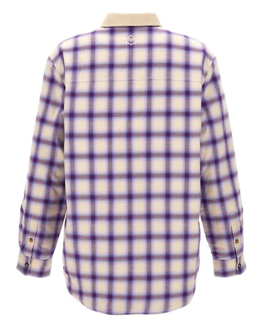 Isabel Marant White Cotton Shell Jacket Clothing for men