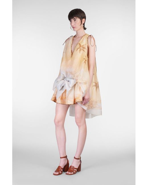 Zimmermann White Mini Dress